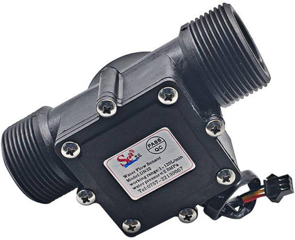 DN32 Flowmeter 3.5-24V 1.25” 1- 120L/Min