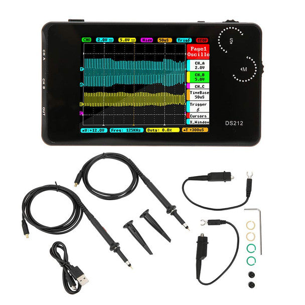 DSO211 1MHz 10MSa/ Mini ARM Storage Oscilloscope
