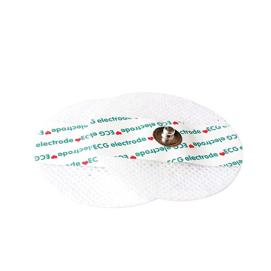 Disposable ECG electrode sheet