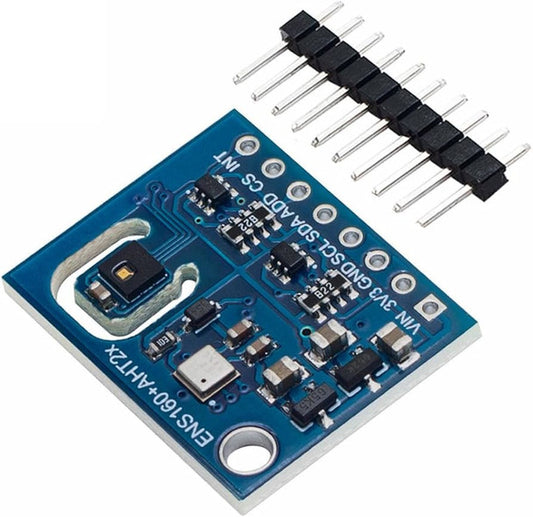 ENS160+AHT21 Carbon Dioxide, Air Quality, Temperature And Humidity Sensor CO2 eCO2 TVOC