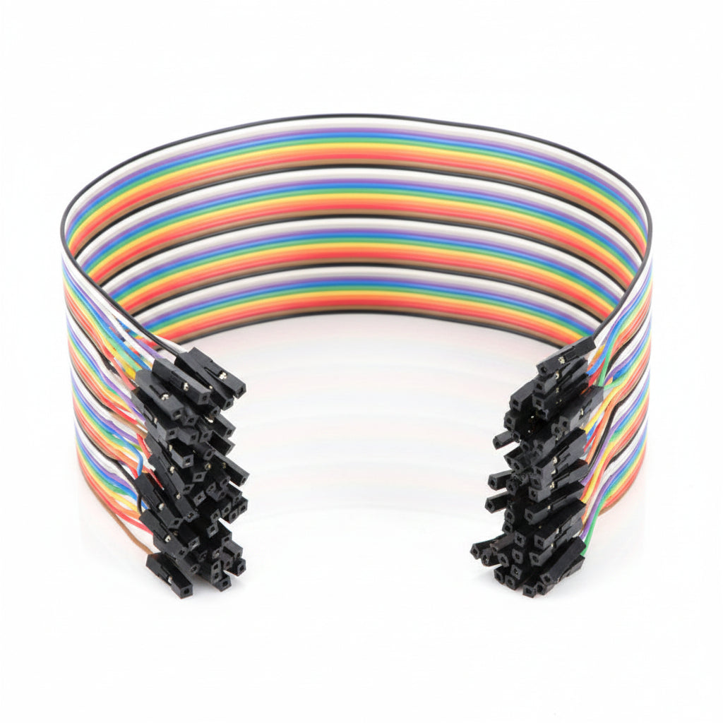 Female-Female Jumper Wire 40pcs Dupont
