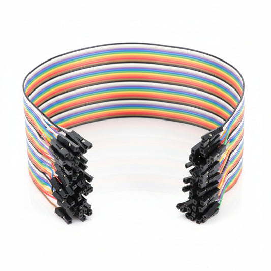 Female-Female Jumper Wire 40pcs Dupont