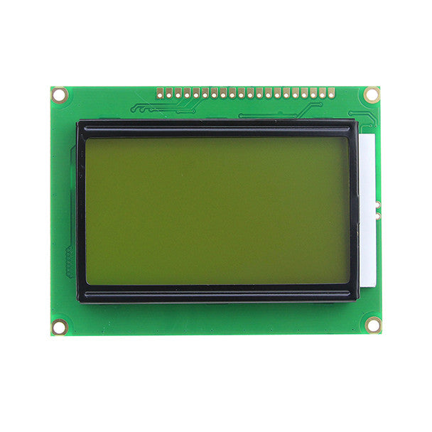 Graphic LCD 128x64 - Yellow