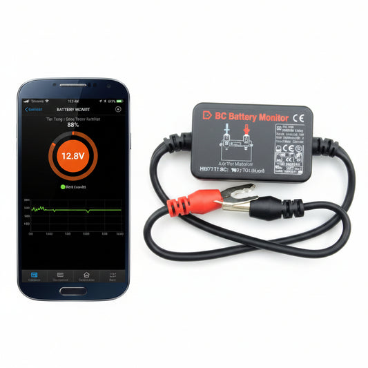 12V Bluetooth 4.0 BM2 Battery Monitor Tester