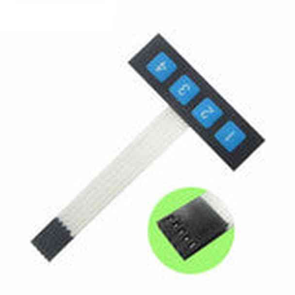 1 x 4 Keypad Matrix Membrane Switch