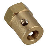 Hex coupling 5mm for Robot Smart Car Wheel 18mm Length