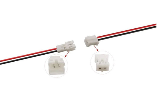 JST XH2.54 2 -Pin Male and female wire connector