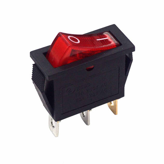 KCD-3 101N 16A 250V Rocker Switch ON/OFF
