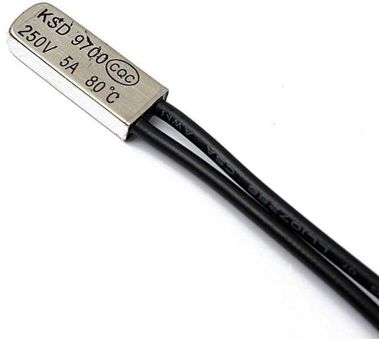 KSD9700 250V/5A NC 80℃ Temperature Control Switch