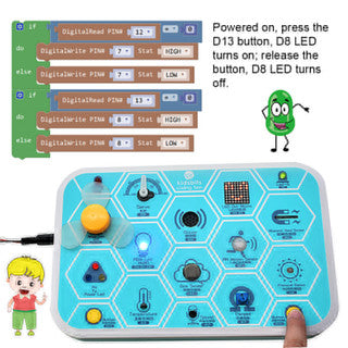 Kidsbits Maker coding box V1.0 STEM Education 7+