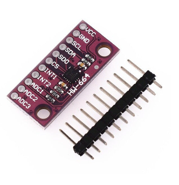LIS3DSH three-axis high-resolution accelerometer