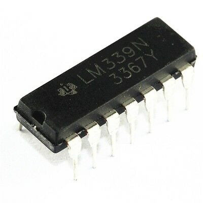 LM339N Quad Single Supply Comparator IC
