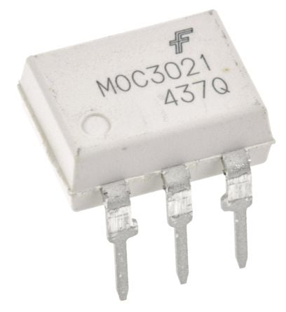 MOC3021 DC Input Triac o/p Optocoupler IC