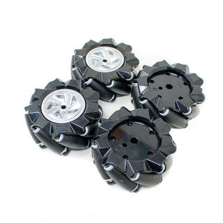 Mecanum Wheel Kit (80mm - 4 Wheels)