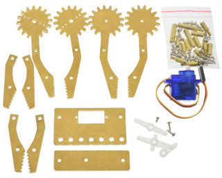 Mechanical Arm Acrylic Claws 9G Servo