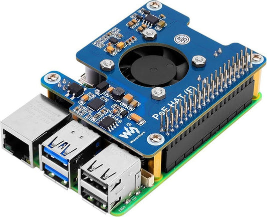 POE HAT (F) For Raspberry Pi 5 / CM 5