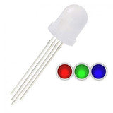 RGB Led 8mm Diffused Common Cathode