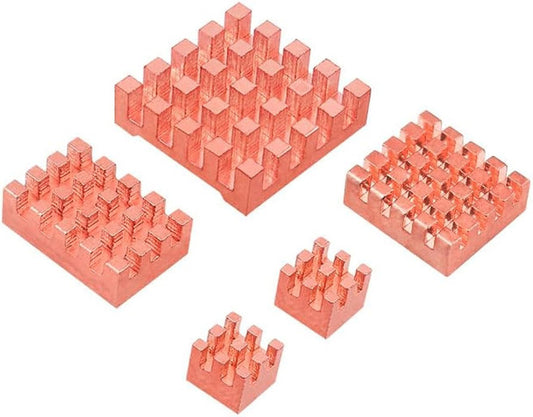 Raspberry Pi 5 Copper Heat Sink Set