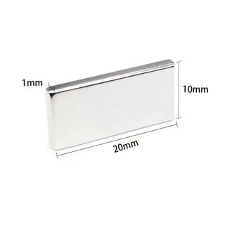 Rectangle Neodymium magnet 20X10x2mm