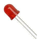 Red 10mm Diffused 20mA Round LED