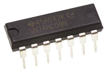 SN74HC08N, Quad 2-Input AND Logic Gate IC