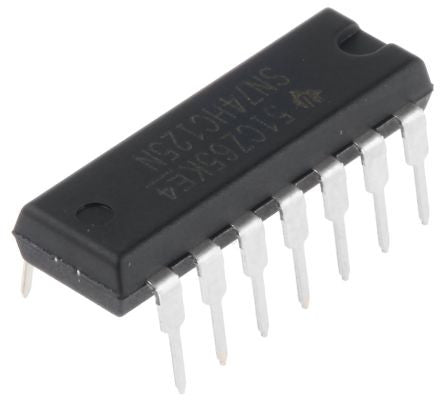 SN74HC125N Buffer/Line Driver 4-Ch Non-Invert IC