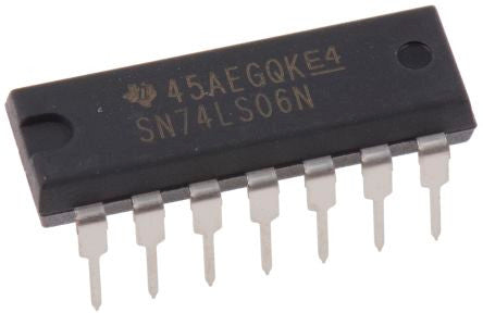 SN74LS06N, Hex, Open Collector Inverter IC