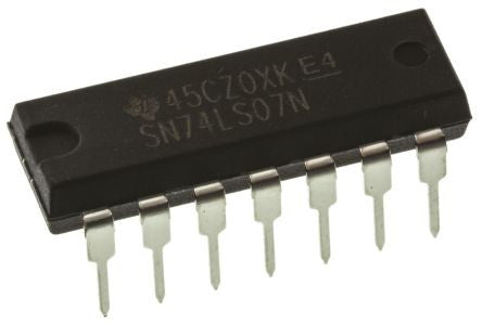 SN74LS07N Hex Buffer & Line Driver IC
