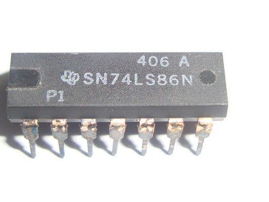SN74HC86N, Quad 2-Input XOR Logic Gate IC