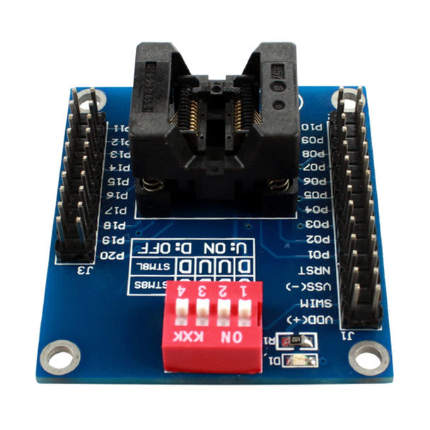 STM8S 8L TSSOP20 Burning Testing Holder Downloader Offline Programmer