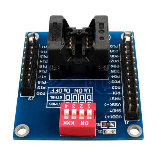 STM8S 8L TSSOP20 Burning Testing Holder Downloader Offline Programmer