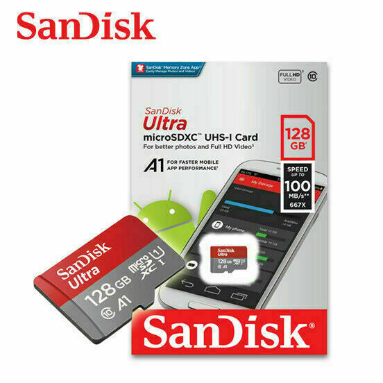 SanDisk Ultra 128GB MicroSD Class 10