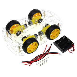 Smart Robot Car Chassis Multi-Functional 4WD