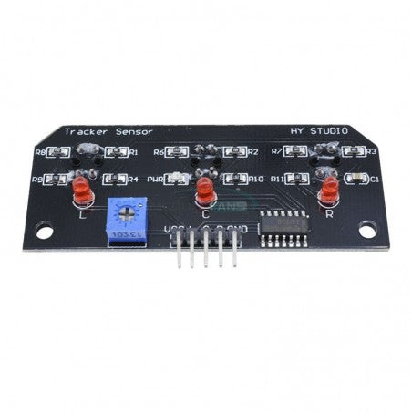 TCRT5000 3 Channel Infrared Line Track Sensor