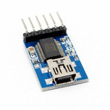 TTL FTDI Transmitter USB for 3.3V/5V Dual Power - FT232RL MWC Programmer