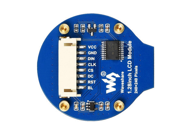 Waveshare 1.28inch Round LCD Module, 65K RGB