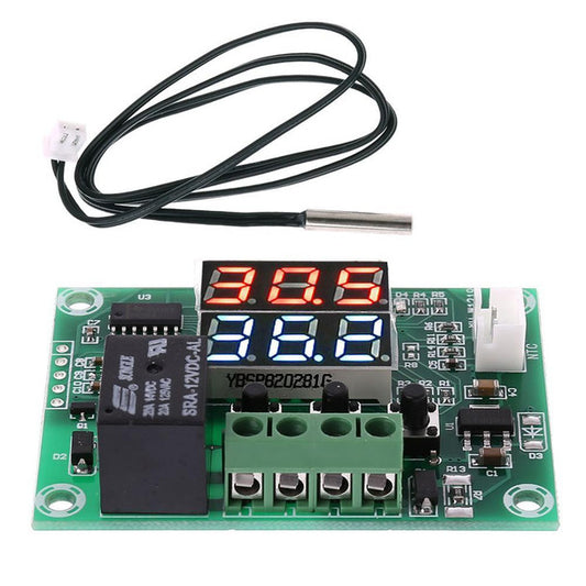 XH-W1219 DC 12V Dual Display Digital Thermostat
