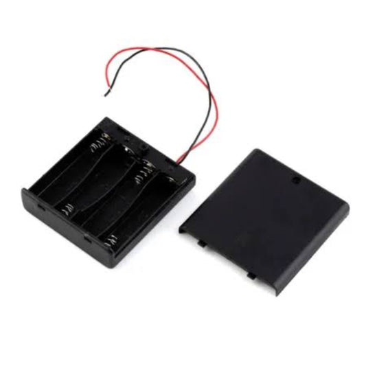 4 x AAA Battery Holder Box with ON/OFF Switch